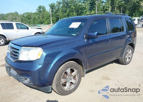 2012 Honda Pilot Ex-L из США, поврежденный, VIN 5FNYF4H56CB036855